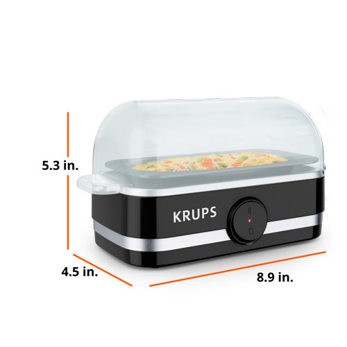 Krups Simply Electric Egg Cooker With Accessories. 6 Egg Capacity